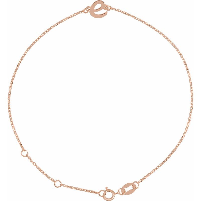 Script Initial Bracelet