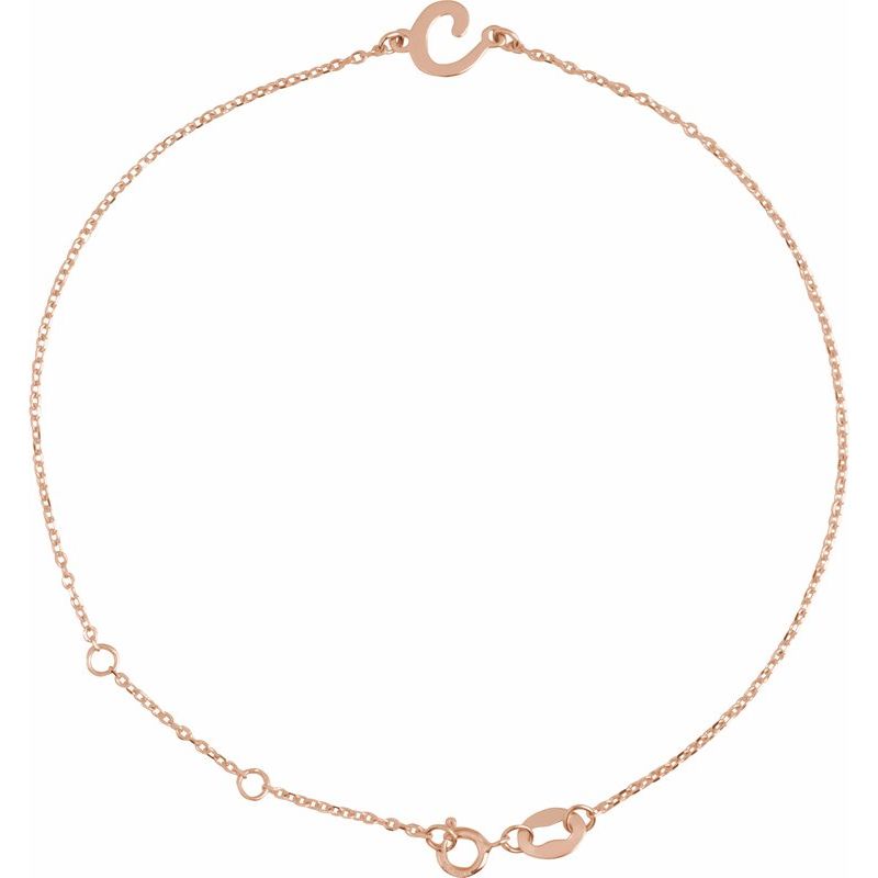 Script Initial Bracelet
