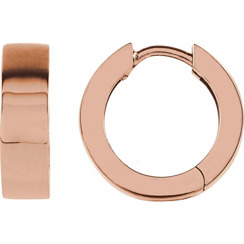 Hinged Hoop Earrings No. 6