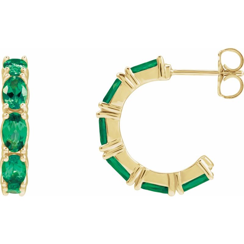 Accented Hoop Earrings No. 2
