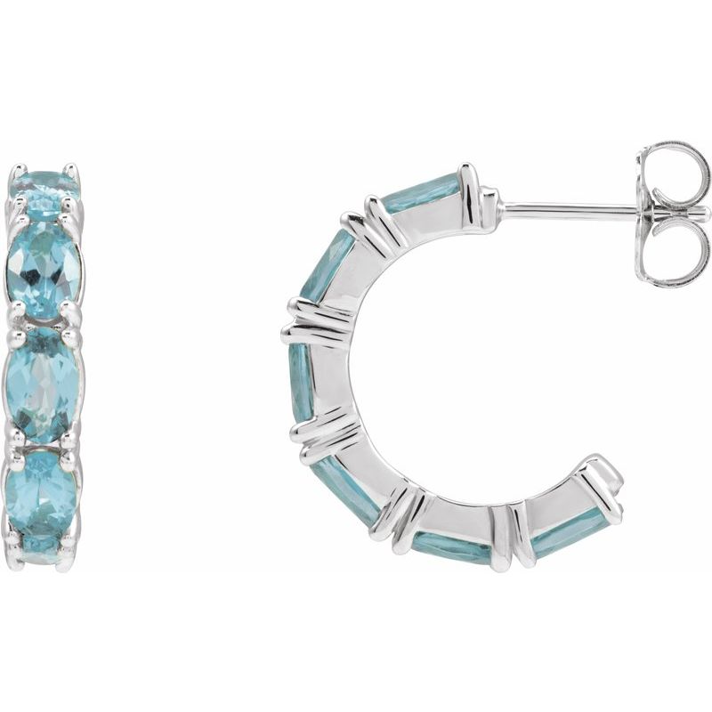 Accented Hoop Earrings No. 2