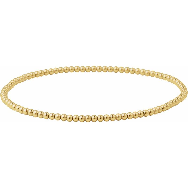Elastic Bead 6 1/2" Bracelet