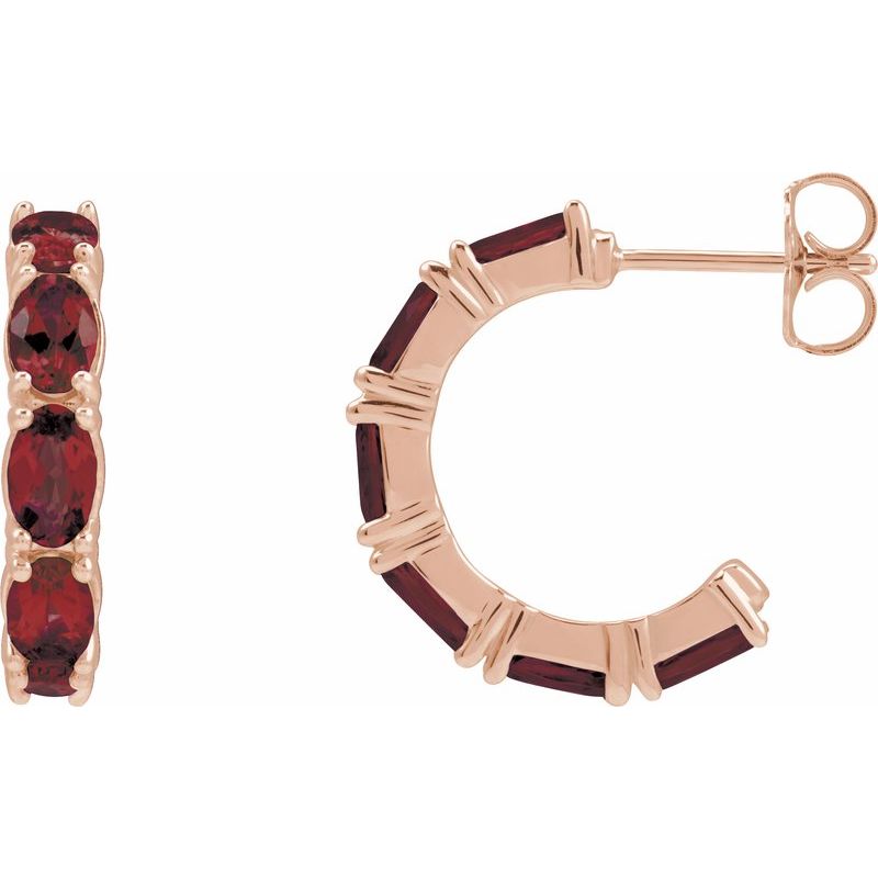 Accented Hoop Earrings No. 2