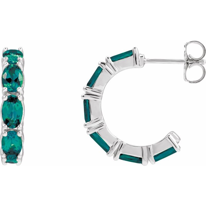 Accented Hoop Earrings No. 2