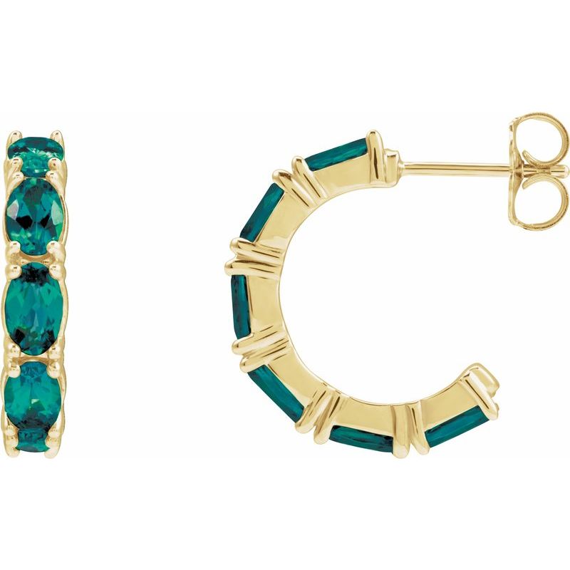 Accented Hoop Earrings No. 2