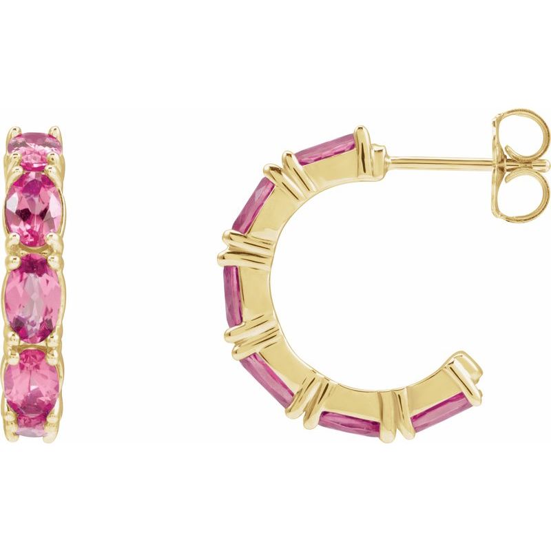 Accented Hoop Earrings No. 2