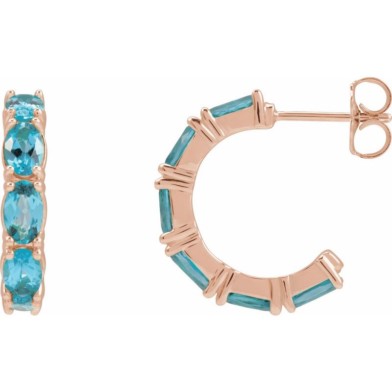 Accented Hoop Earrings No. 2