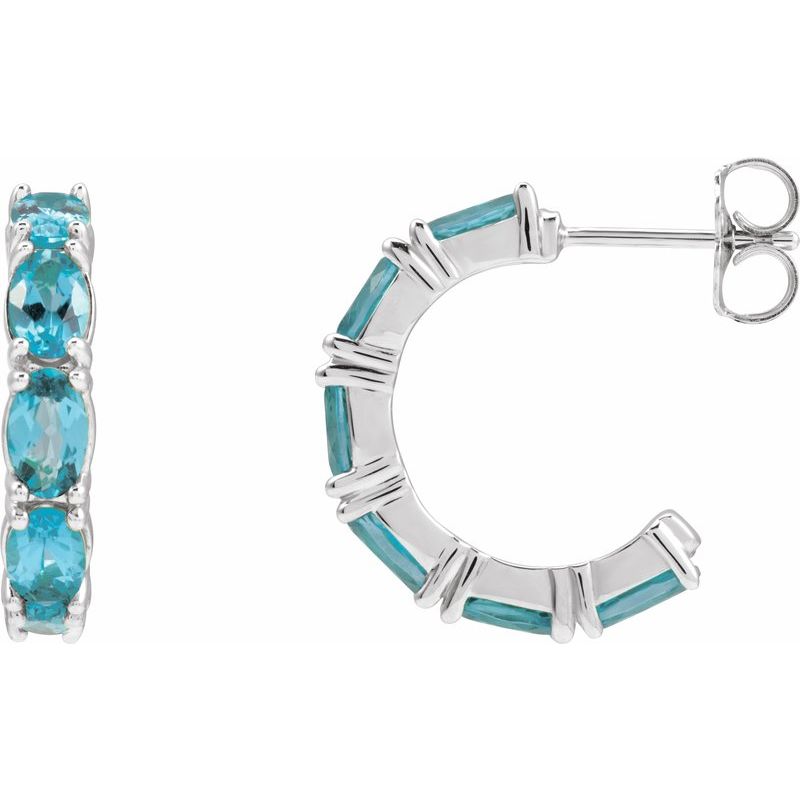 Accented Hoop Earrings No. 2