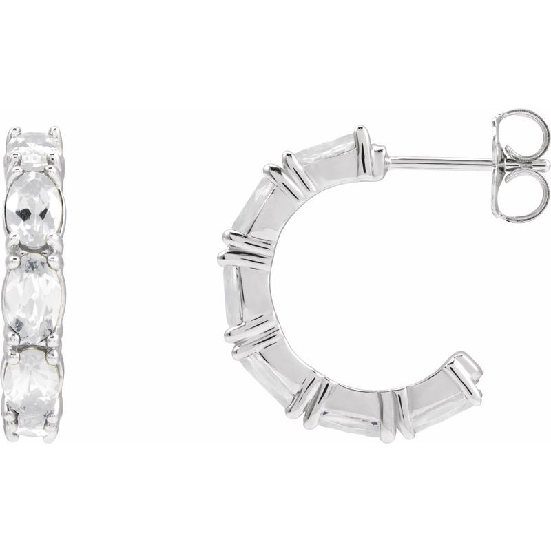 Accented Hoop Earrings No. 2