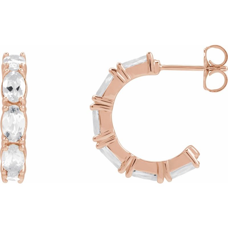 Accented Hoop Earrings No. 2