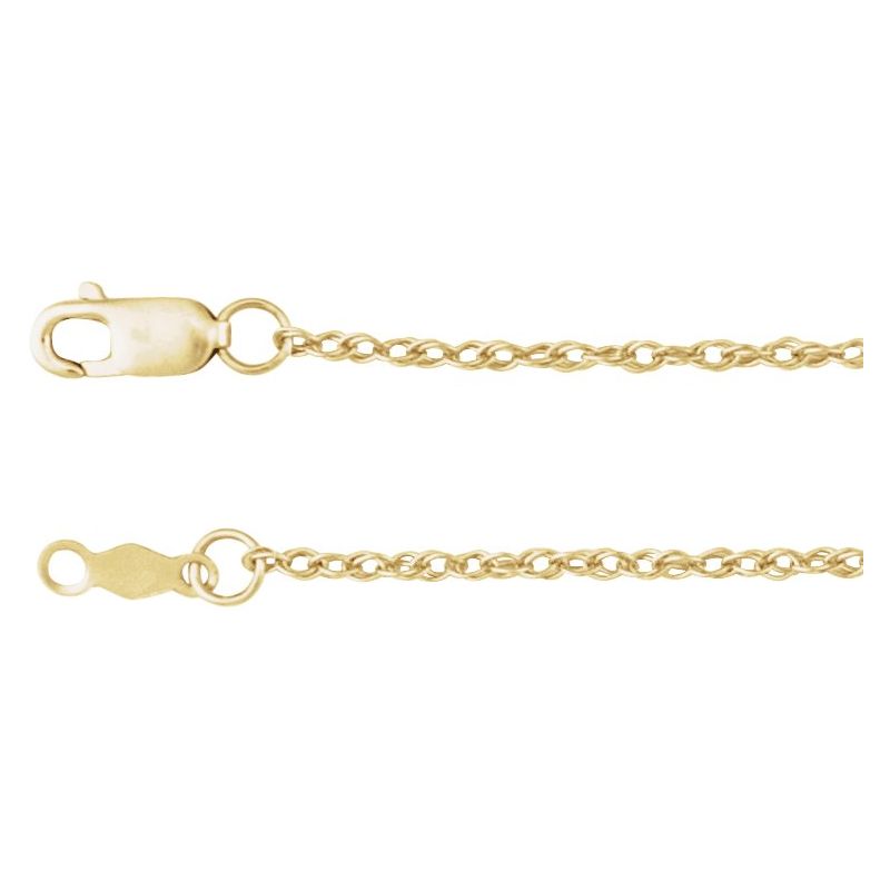 1.25 mm Rope Chain
