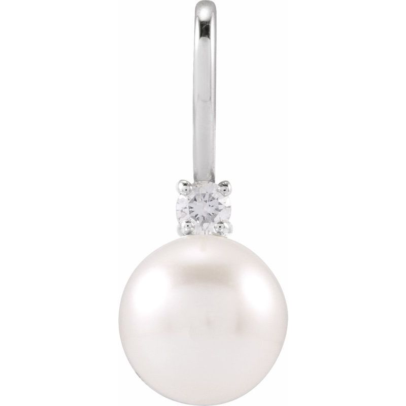 Accented Pearl Charm/Pendant