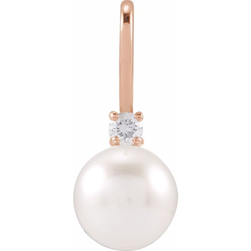 Accented Pearl Charm/Pendant