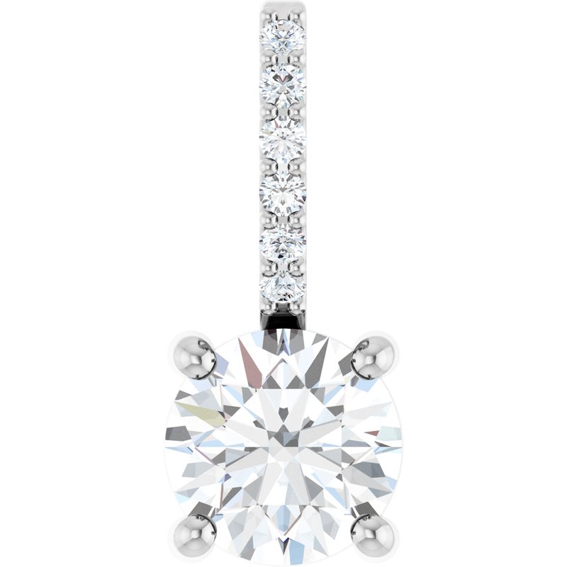 Accented Charm/Pendant — Diamond