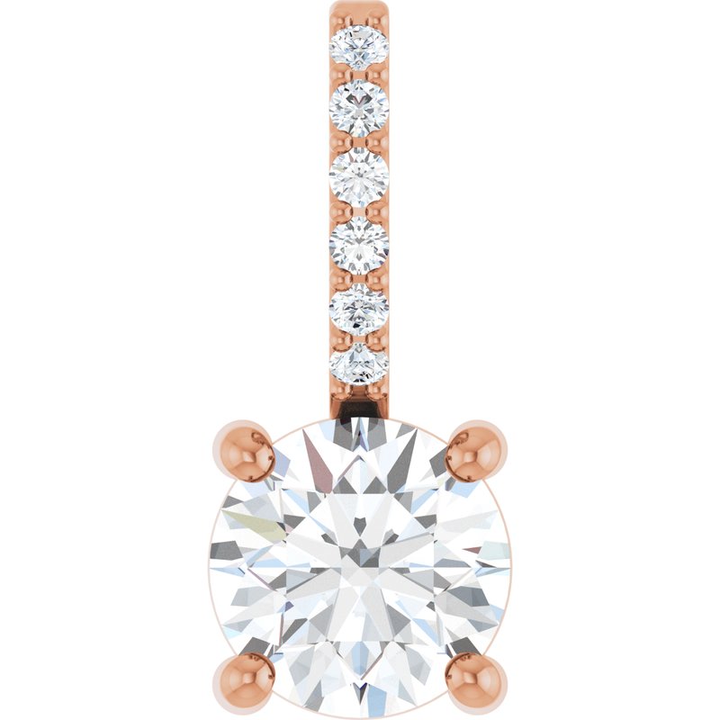 Accented Charm/Pendant — Diamond