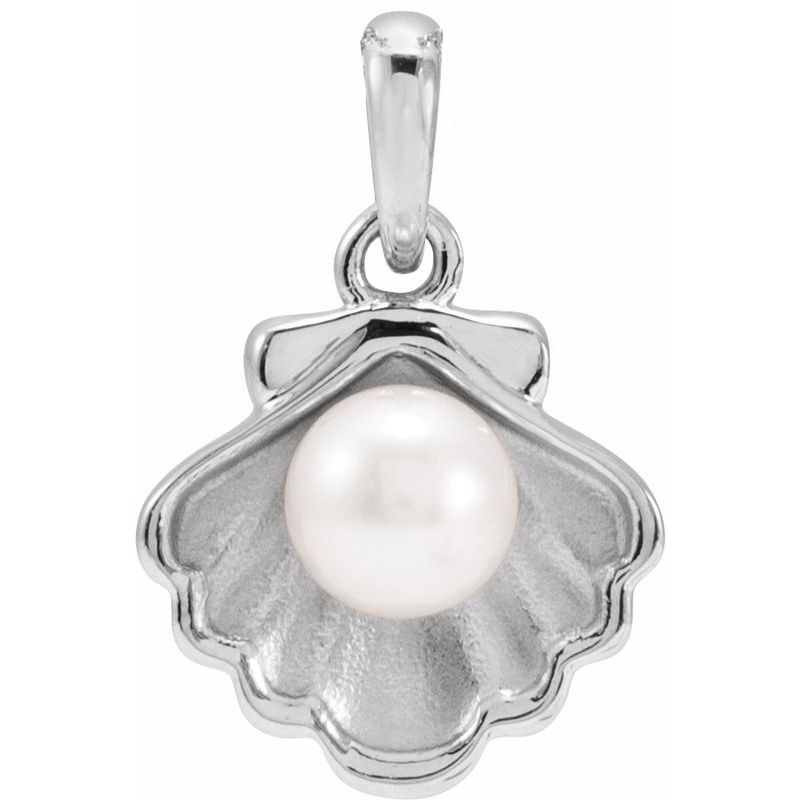 Pearl Shell Necklace or Charm/Pendant