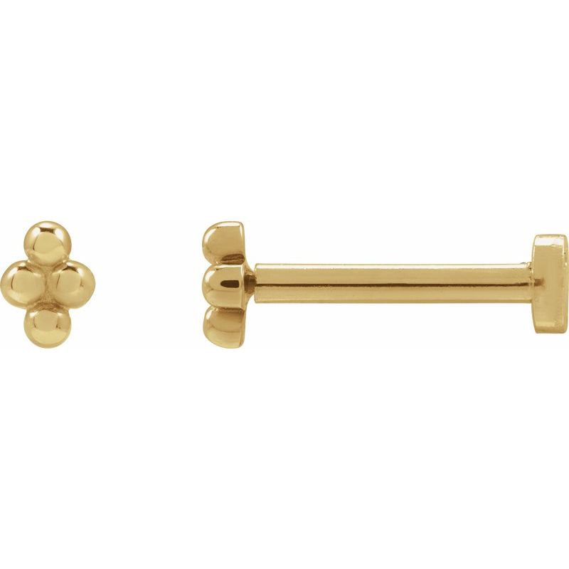 Tiny Bead Earrings — 4 Stud