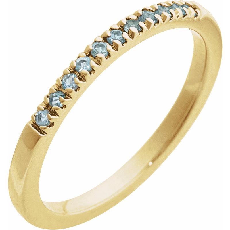 Birthstone Stackable Ring
