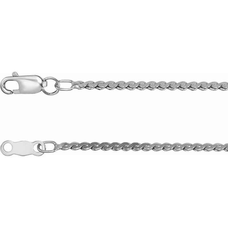 1.7 mm Serpentine Chain