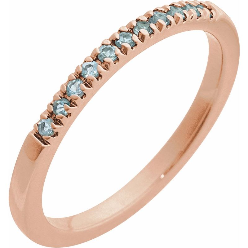 Birthstone Stackable Ring