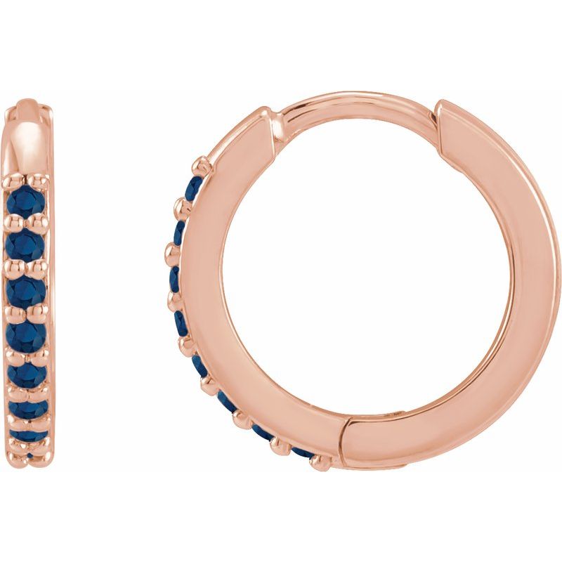 Accented Huggie Earrings