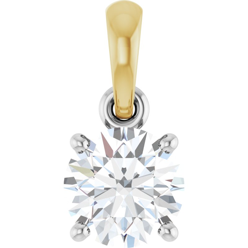 Accented Necklace or Pendant — Lab-Grown Diamond
