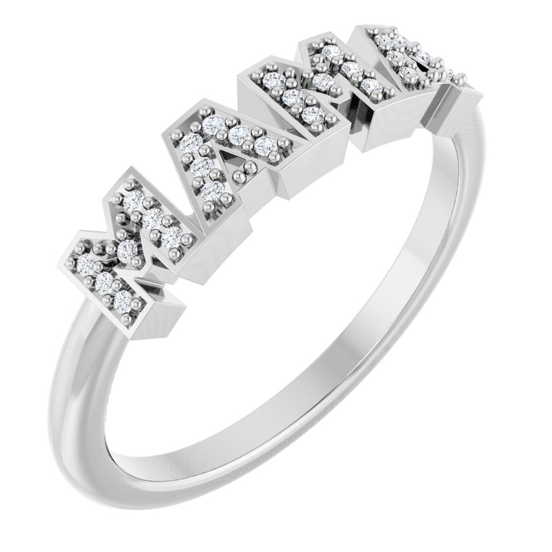 Accented Mama Ring