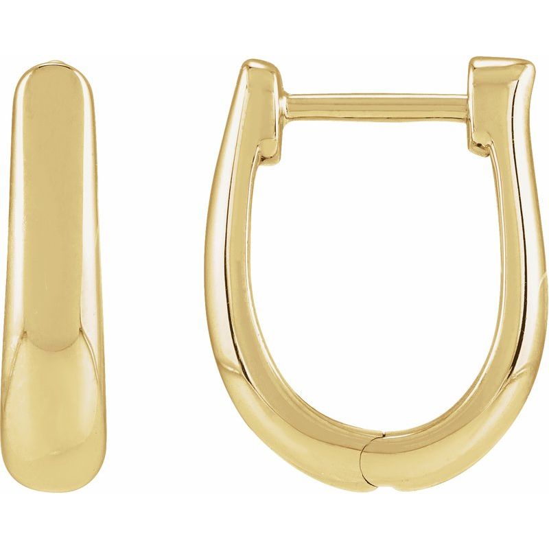 U-Hoop Earrings