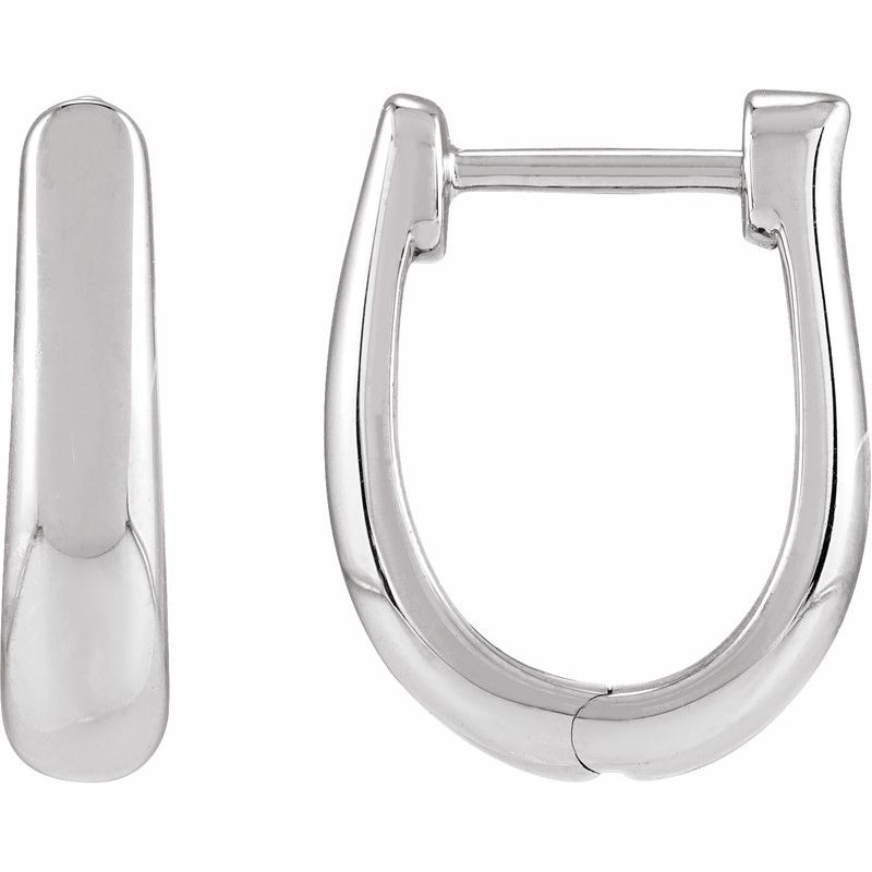U-Hoop Earrings