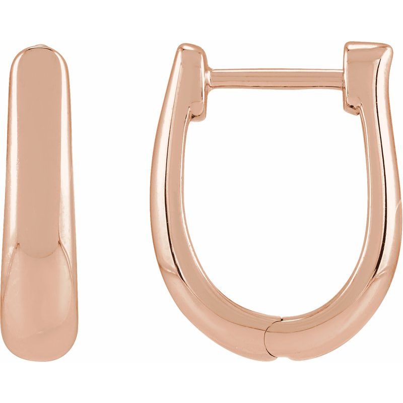 U-Hoop Earrings