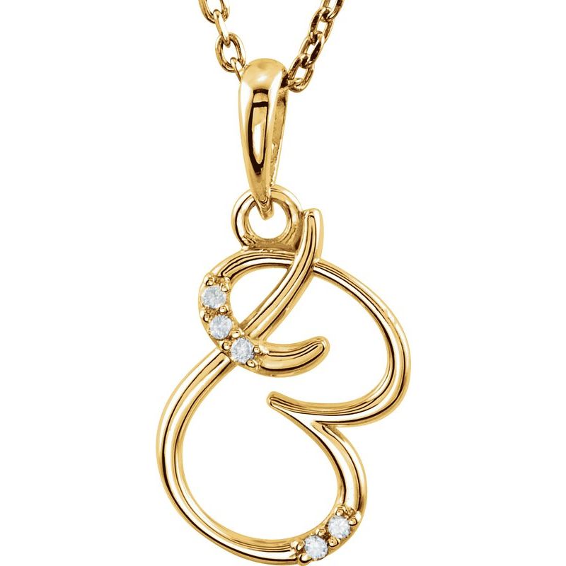 Initial Necklace or Pendant