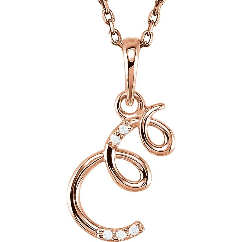 Initial Necklace or Pendant