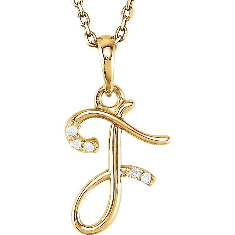Initial Necklace or Pendant