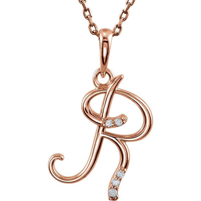Initial Necklace or Pendant