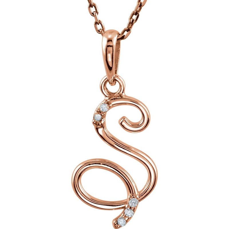 Initial Necklace or Pendant