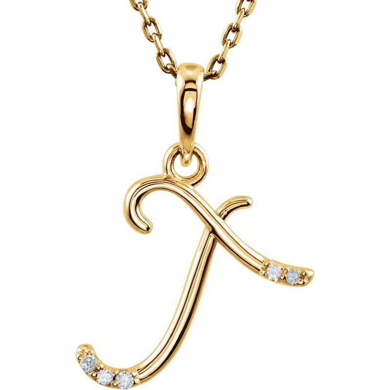 Initial Necklace or Pendant