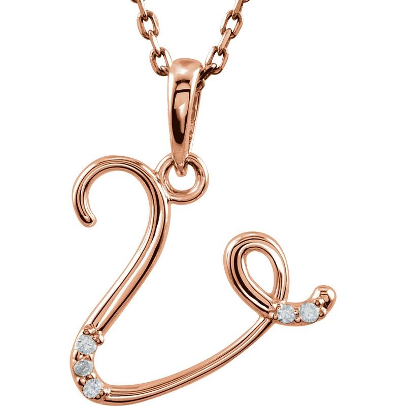 Initial Necklace or Pendant