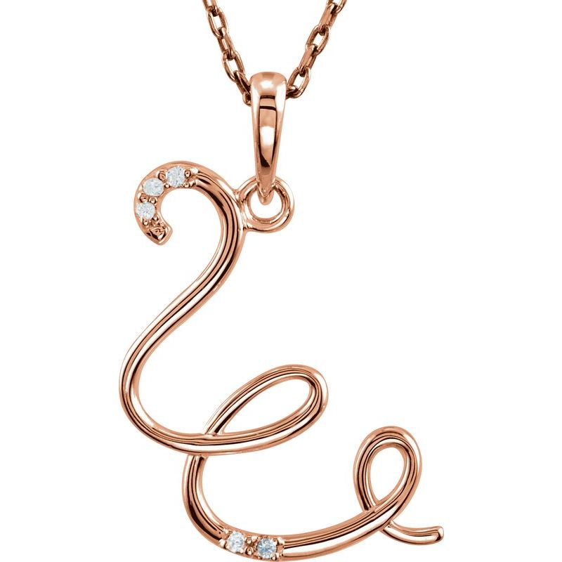 Initial Necklace or Pendant
