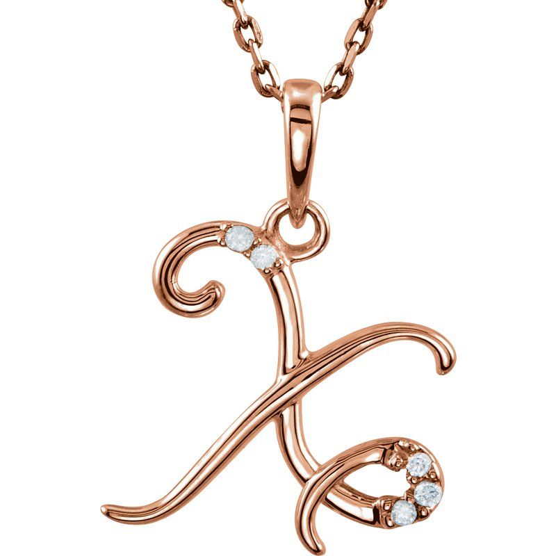 Initial Necklace or Pendant