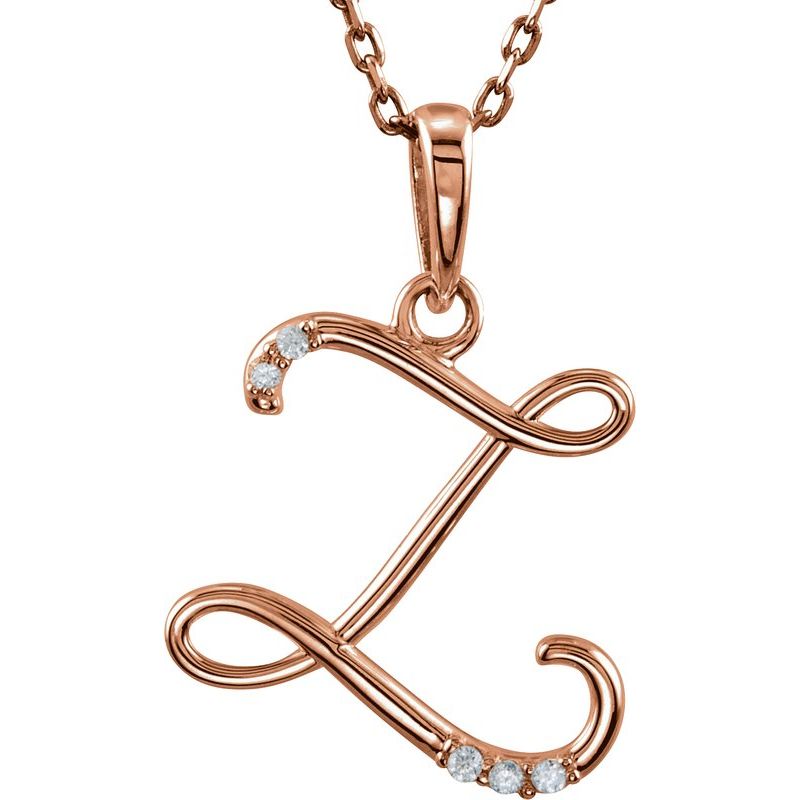 Initial Necklace or Pendant