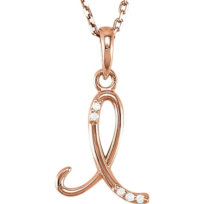 Initial Necklace or Pendant