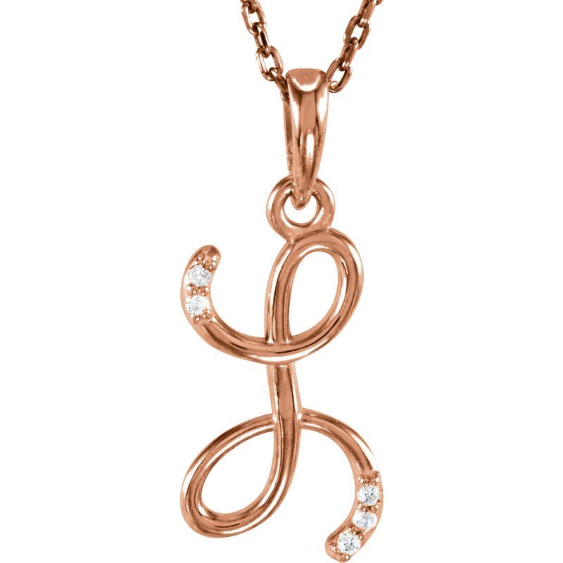 Initial Necklace or Pendant