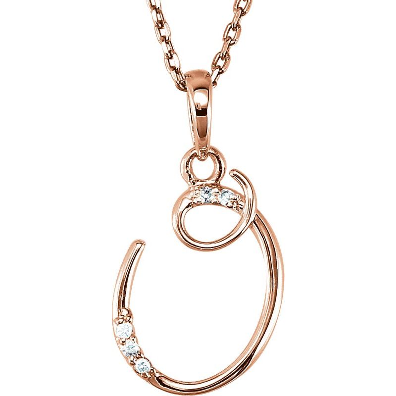 Initial Necklace or Pendant