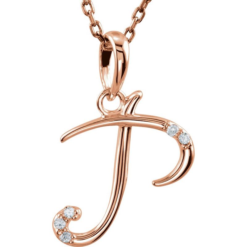 Initial Necklace or Pendant
