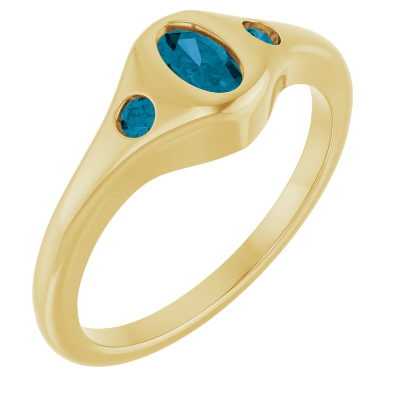 Accented Ring No. 2