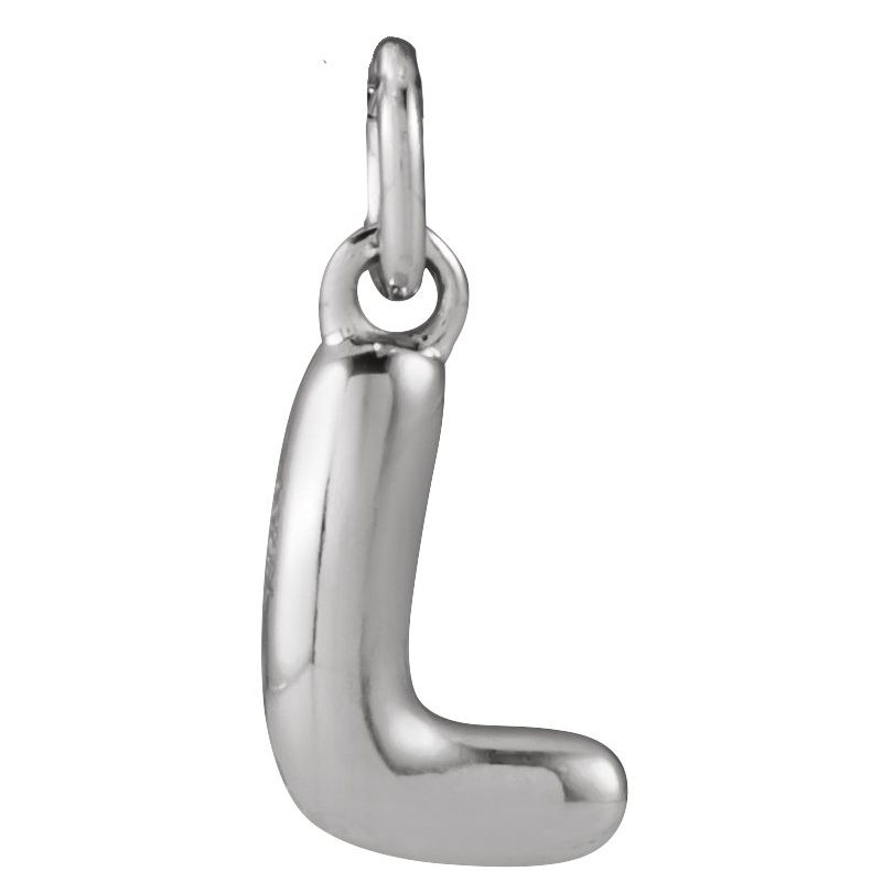 Bubble Initial Necklace or Pendant