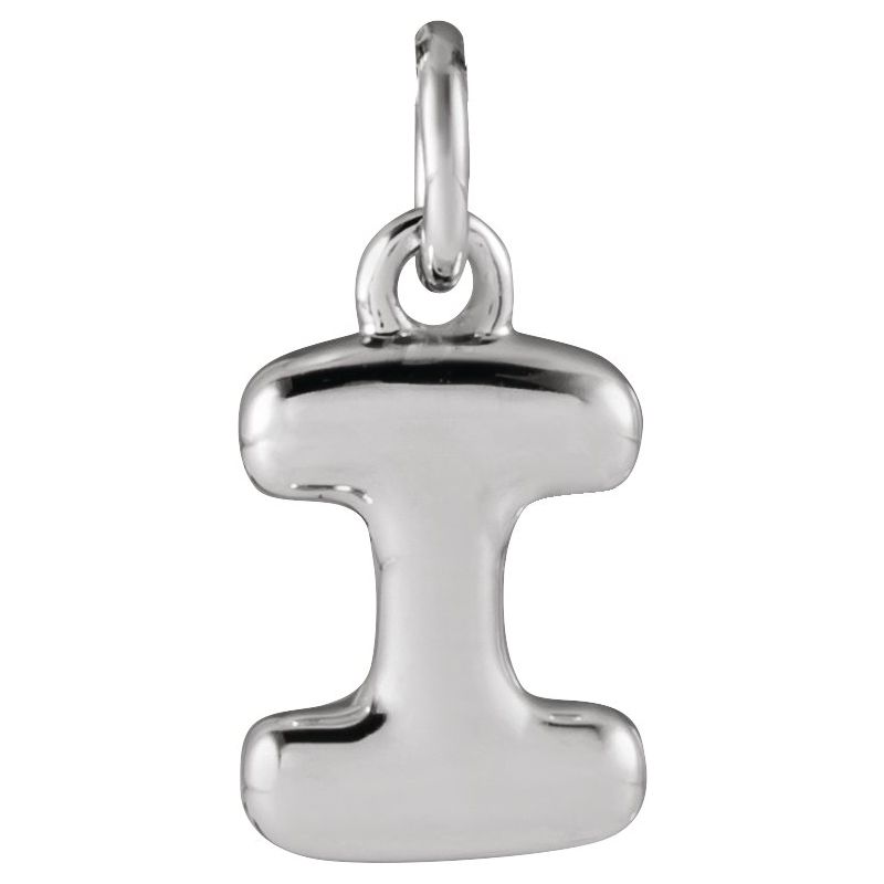 Bubble Initial Necklace or Pendant