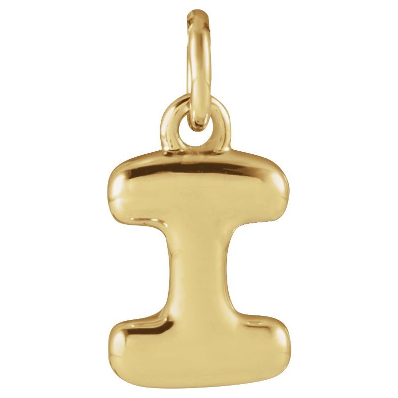 Bubble Initial Necklace or Pendant