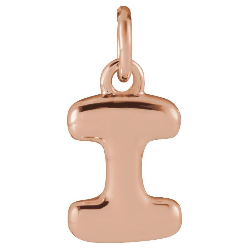 Bubble Initial Necklace or Pendant