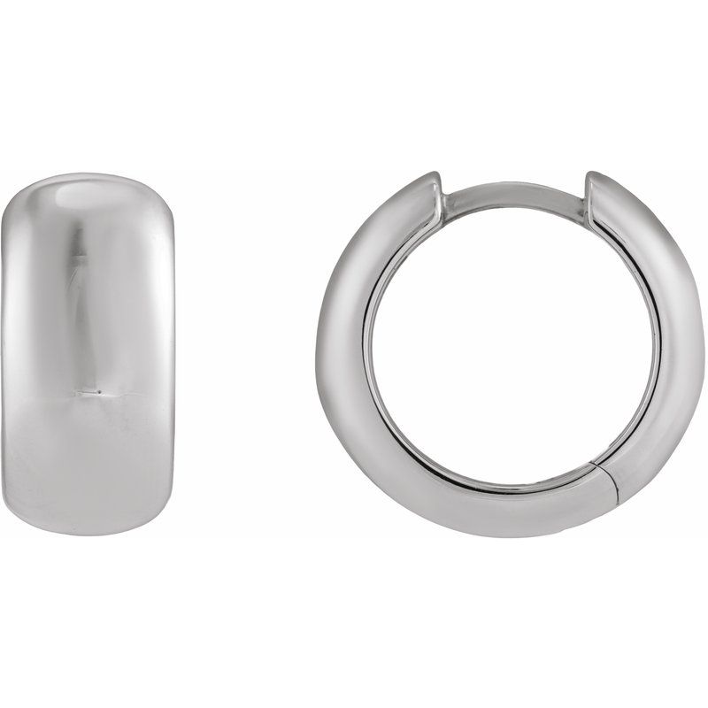 Hinged Hoop Earrings No. 4